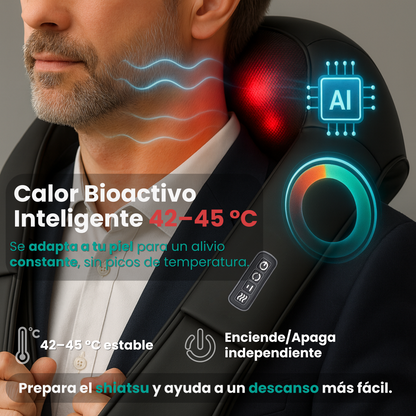 Theralief Hugterro™ Masajeador Shiatsu